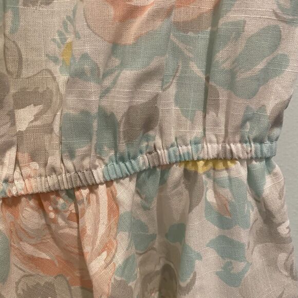 Helton Hill Dress Womens S Light Pastel Spring Colors Flowy Handmade Designer - Picture 7 of 13